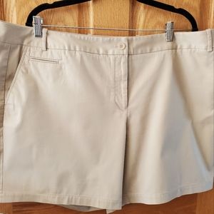 Plus Size Talbot Womens Shorts